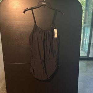 Classic Black Women's One-Piece Swimsuit